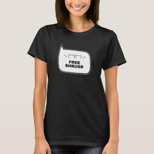 Camiseta FREITAS SHRUGS Engraçado Kaomoji Emoticons Japones