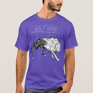 Camiseta Freki Geri Wolf Odin Wotan Nórdico Deus Valhalla