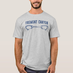 Camiseta Fremont Canyon Wyoming Rock Escalando Rápido