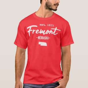 Camiseta Fremont Nebraska City State Vintage 