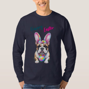 Camiseta French Bulldog Bunny Páscoa Bulldogge