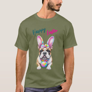 Camiseta French Bulldog Bunny Páscoa Bulldogge