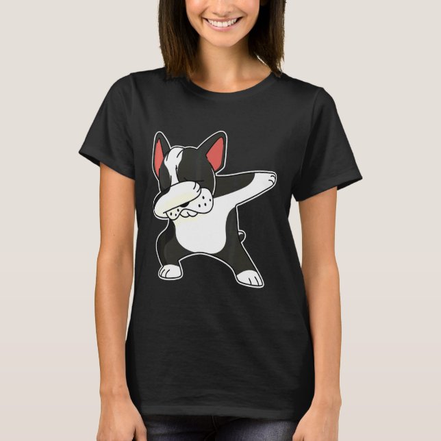 Camiseta French Bulldog Dog Dab Dance (Frente)