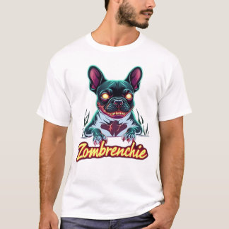 Camiseta French Bulldog Frenchie Zombie Dog Halloween Essen