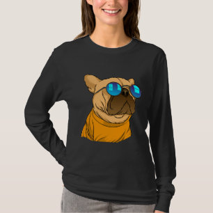 Camiseta French Bulldog Wearing Sunglasses