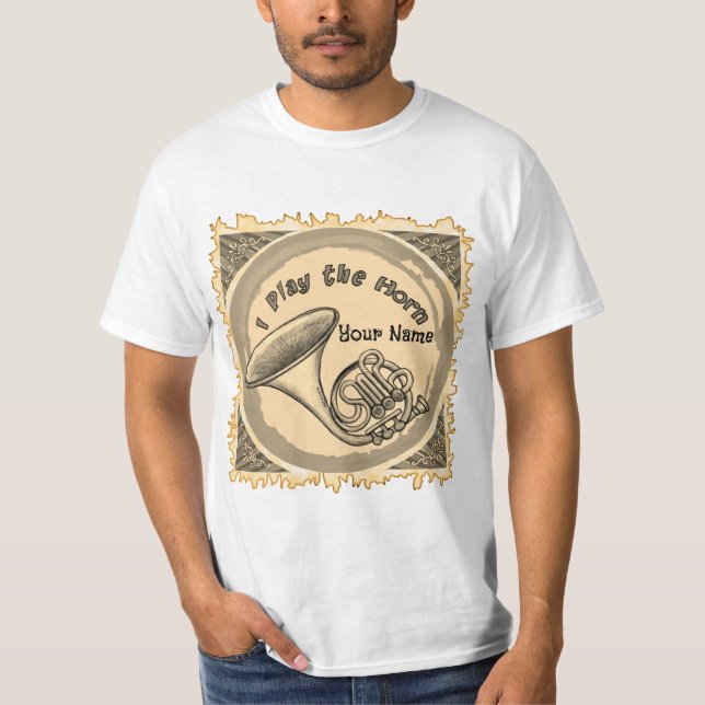 Camiseta French Horn Player  (Frente)