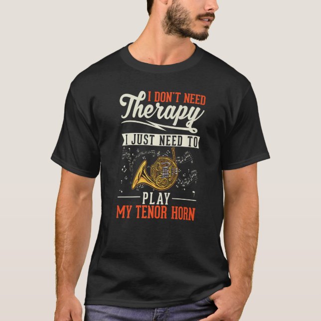 Camiseta French Horn Therapy French Horn Player 1 (Frente)