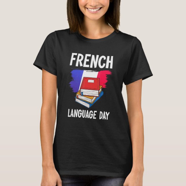 Camiseta French Language Day United Nations (Frente)
