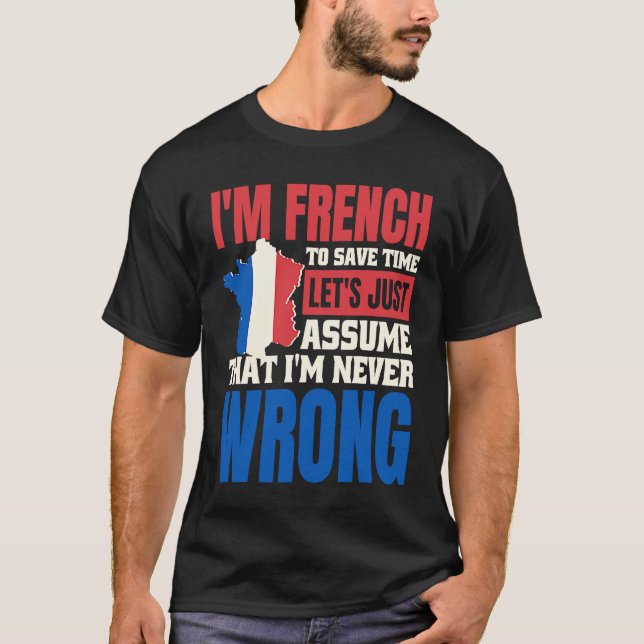 Camiseta French Speaker Quote for France Language   1 (Frente)