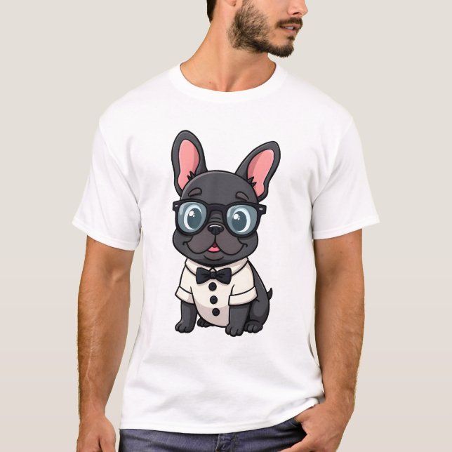 Camiseta Frenchie A Cópia dos Cavalheiros (4) (Frente)