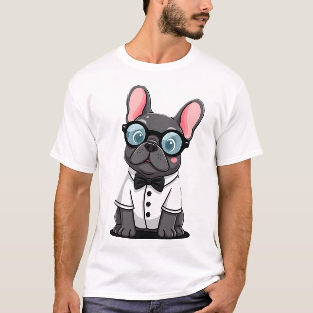 Camiseta Frenchie A Cópia dos Cavalheiros (5) (Frente)
