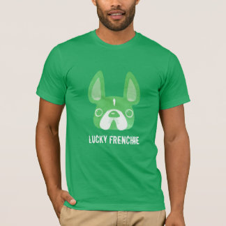 Camiseta Frenchie afortunado