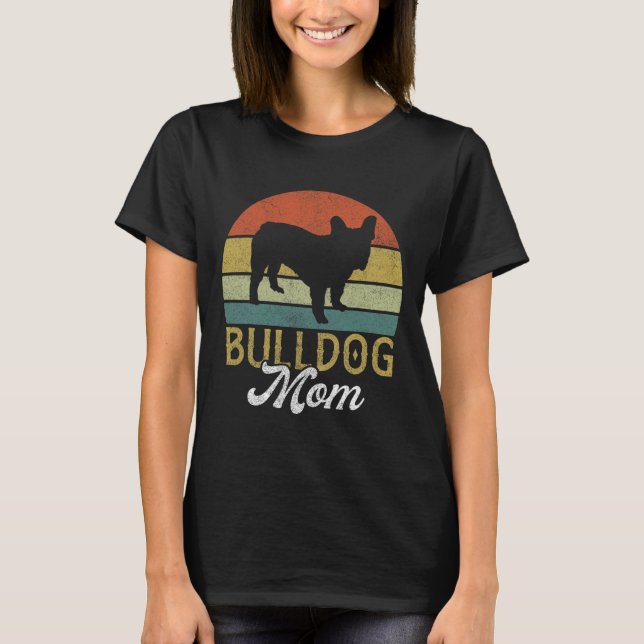 Camiseta Frenchie Bulldog Mama (Frente)
