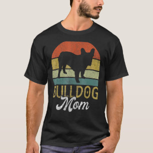 Camiseta Frenchie Bulldog Mama Melhor Frenchie Bulldog Mãe