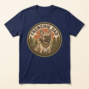 Camiseta Frenchie Dad Tee Presente para Pai de B