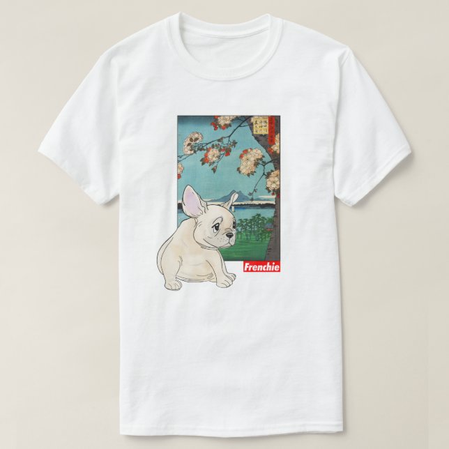 Camiseta Frenchie D'Asie (Frente do Design)