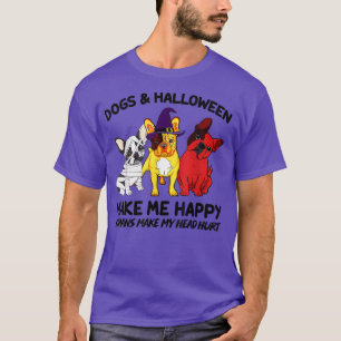 Camiseta Frenchie Dog Halloween Dog Lover T-Shirt