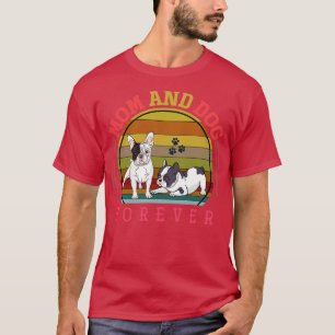 Camiseta Frenchie Dog Lover Dia de as mães Buldogue Francês