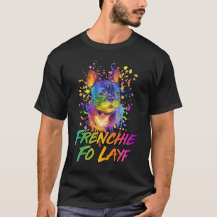 Camiseta Frenchie Fo Layf Rescue Dog Bulldog Francês Adotad