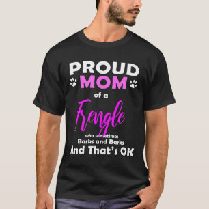 Camiseta Frenchie Frengle Mãe Cachorro Amor Bulldog Francê