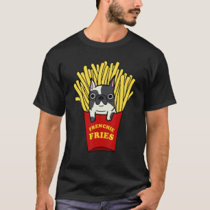Camiseta Frenchie Fries Cute Buldogue Francês