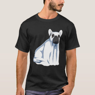 Camiseta Frenchie Halloween Ghost Costume Dog French Bulldo