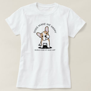 Camiseta Frenchie KiniArt T-Shirt