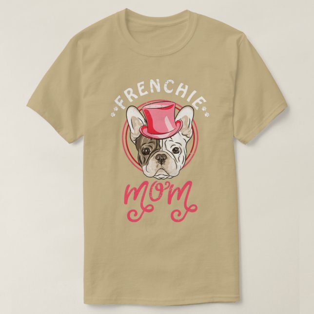 Camiseta Frenchie Mãe Bulldog Francês (Frente do Design)