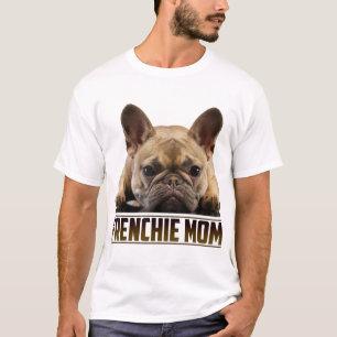 Camiseta Frenchie Mãe Dia de as mães para a mãe do Buldogue