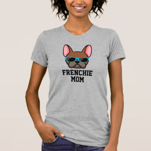 Camiseta Frenchie Mãe Red Fawn French Bulldog T-Shirt