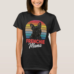 Camiseta Frenchie Mama Cute French Buldogue Dog Mãe Funny G