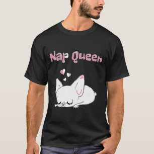 Camiseta Frenchie Nap Queen French Buldog