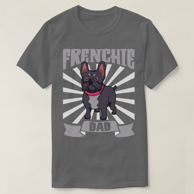 Camiseta Frenchie Pai Bulldog Francês (Frente do Design)