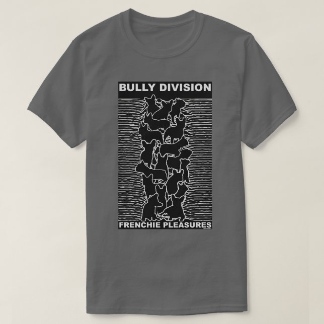 Camiseta Frenchie Pleasures Joy Division French Bulldog Des (Frente do Design)