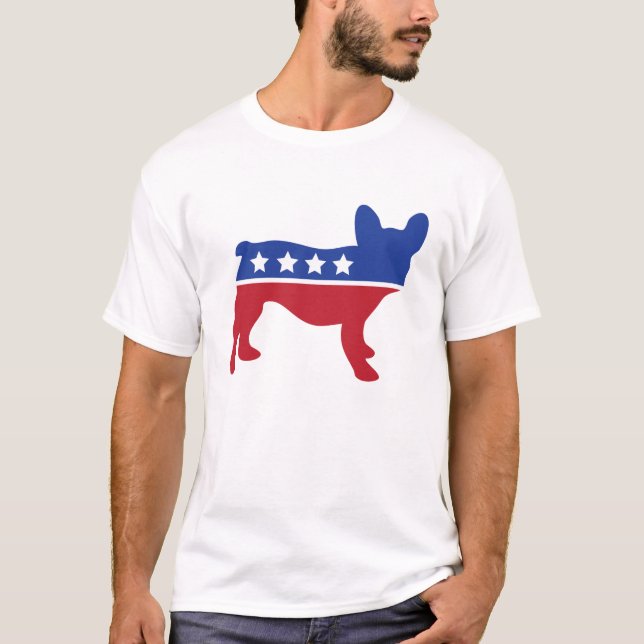 Camiseta Frenchie político (Frente)
