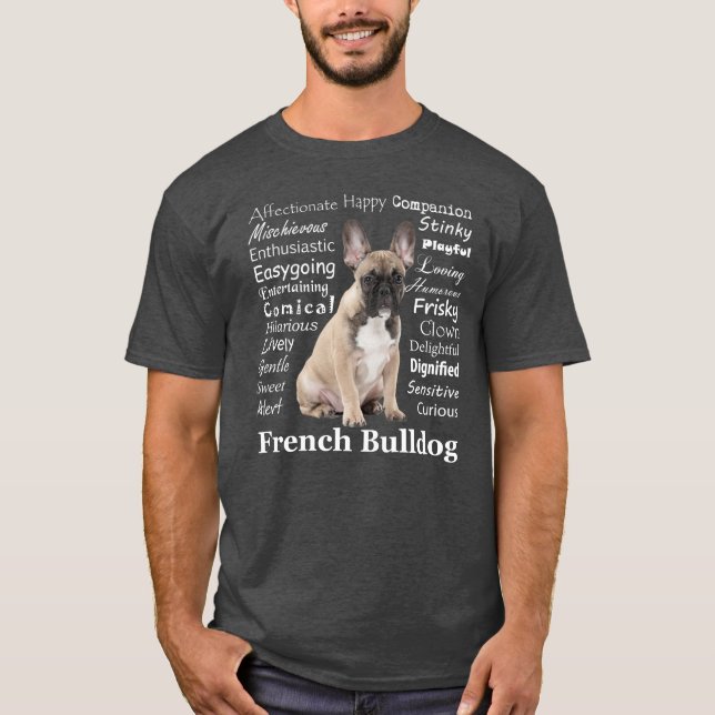 Camiseta Frenchie Traits T-Shirt (Frente)