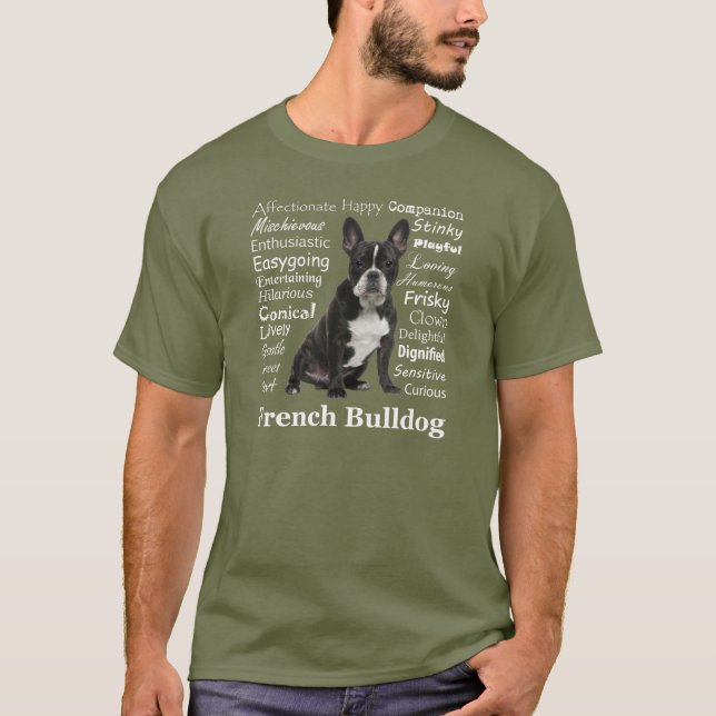 Camiseta Frenchie Traits T-Shirt (Frente)
