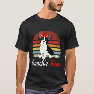 Camiseta Frenchie Womens Vintage French BuldoPai Mãe