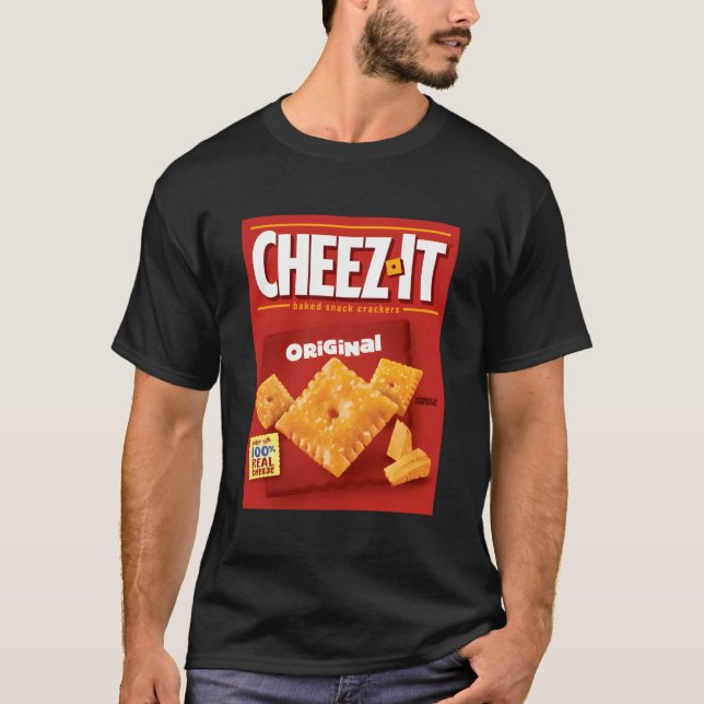 Camiseta Frente da caixa original Cheez-it (Frente)