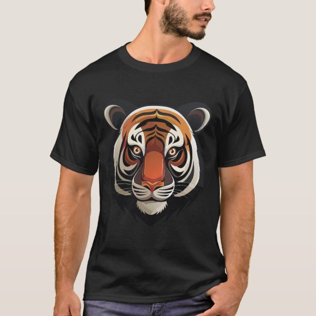 Camiseta Frente de Tigre (Frente)