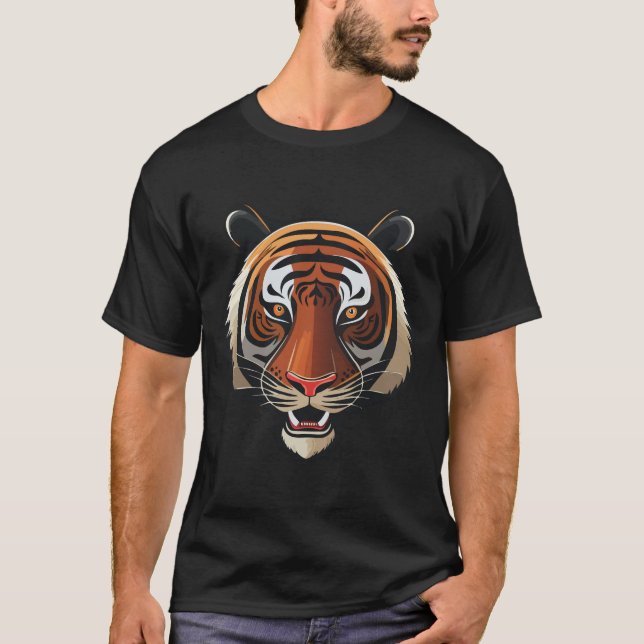 Camiseta Frente de Tigre (Frente)