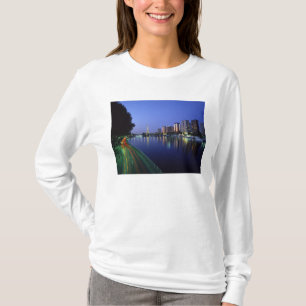 Camiseta Frente do Sena e Torre Eiffel, Paris, França 2