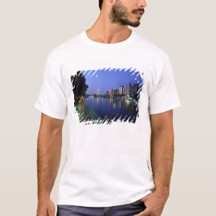 Camiseta Frente do Sena e Torre Eiffel, Paris, França 2