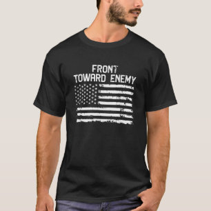 Camiseta Frente em direção ao inimigo Claymore Mine EUA Sin
