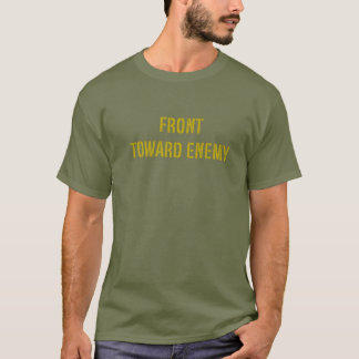 Camiseta Frente Militar em direção ao Inimigo Graphi