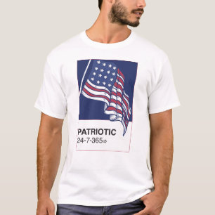 Camiseta Frente Patriótica de Cheio 24/7/365