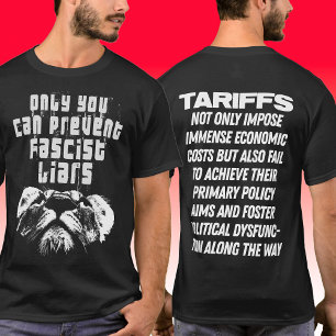 Camiseta Frente Política Anti-Trump-Capitalista