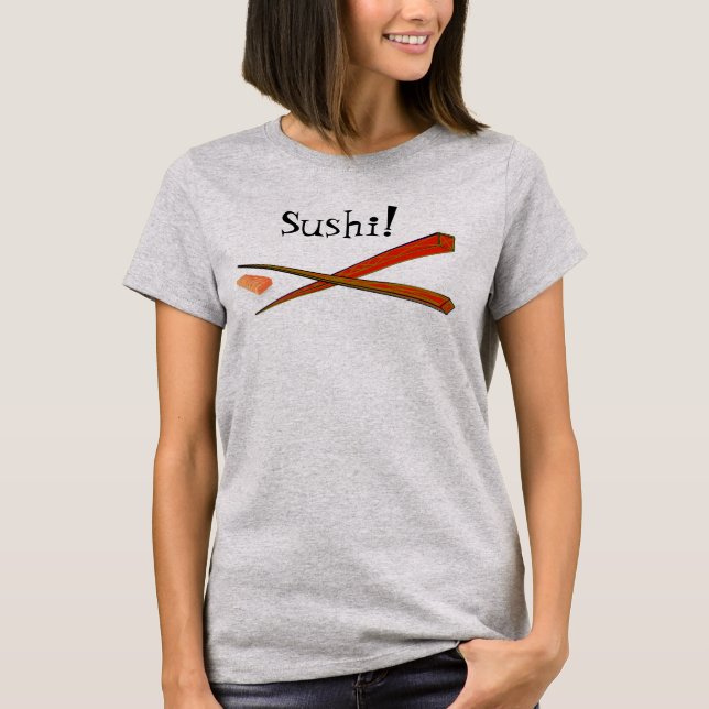 Camiseta Frente Sushi - Wasabi - Traseira (Frente)