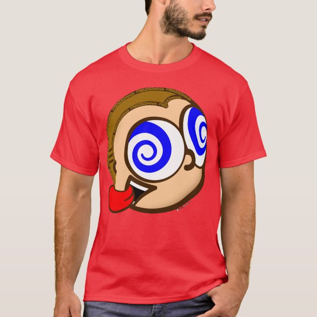 Camiseta FRENZIEDminds com CRAZY! (Frente)