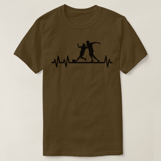 Camiseta Frequência Cardíaca de Pulso de Pulso (Frente do Design)